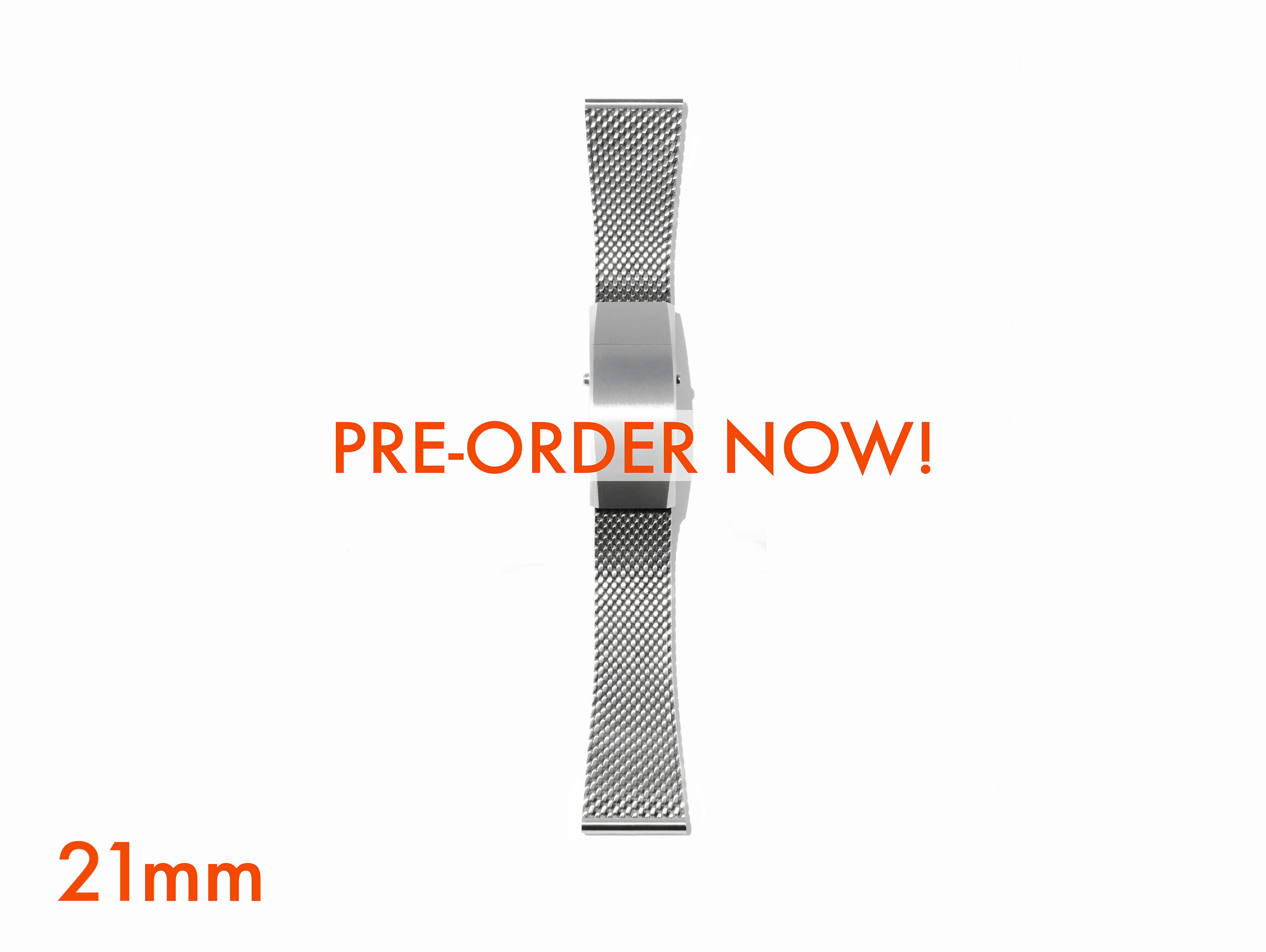 AMB-001 Milanese Mesh Bracelet - 21 x 16 mm (PREORDER)