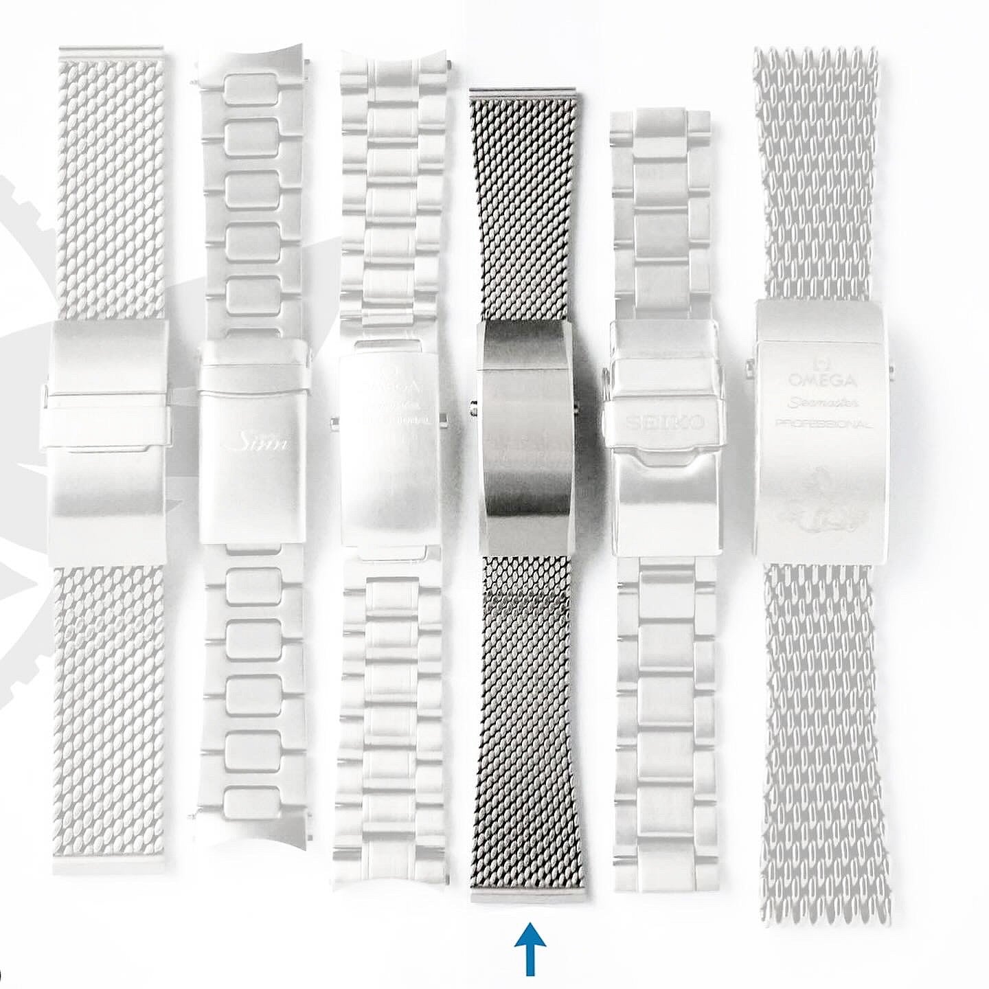Milanese mesh bracelet Arroway Milanese mesh bracelet featured on Fratello Watches - Masters Of Mesh Best Mesh Bracelet