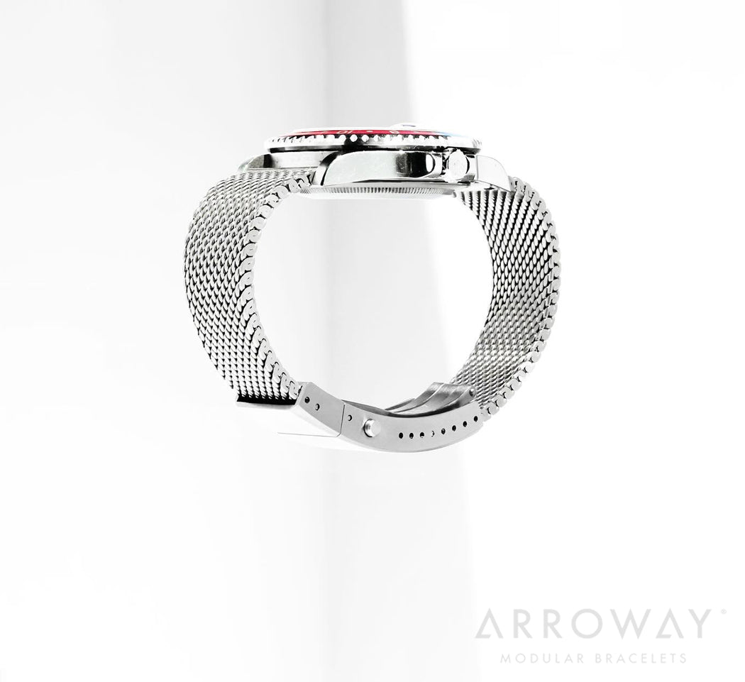 AMB-001 Milanese Mesh Bracelet - 19 x 16 mm