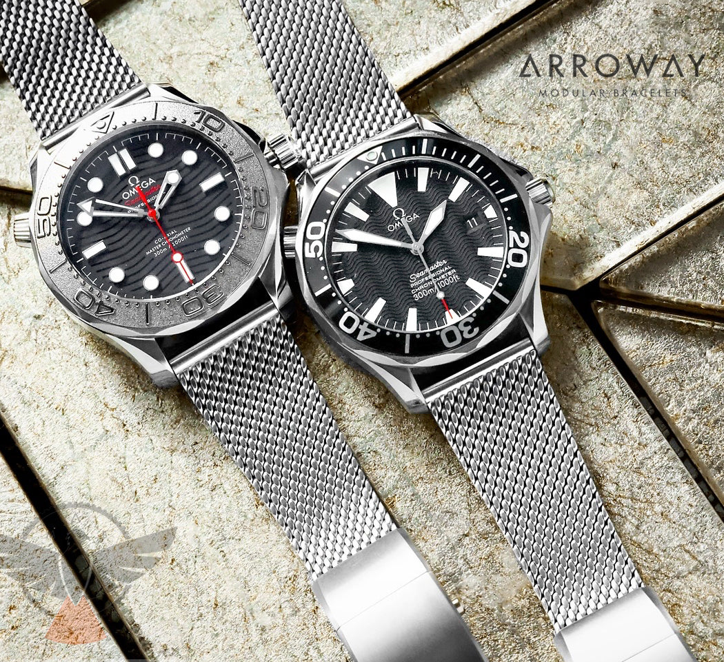 AMB-001 Milanese Mesh Bracelet - 19 x 16 mm