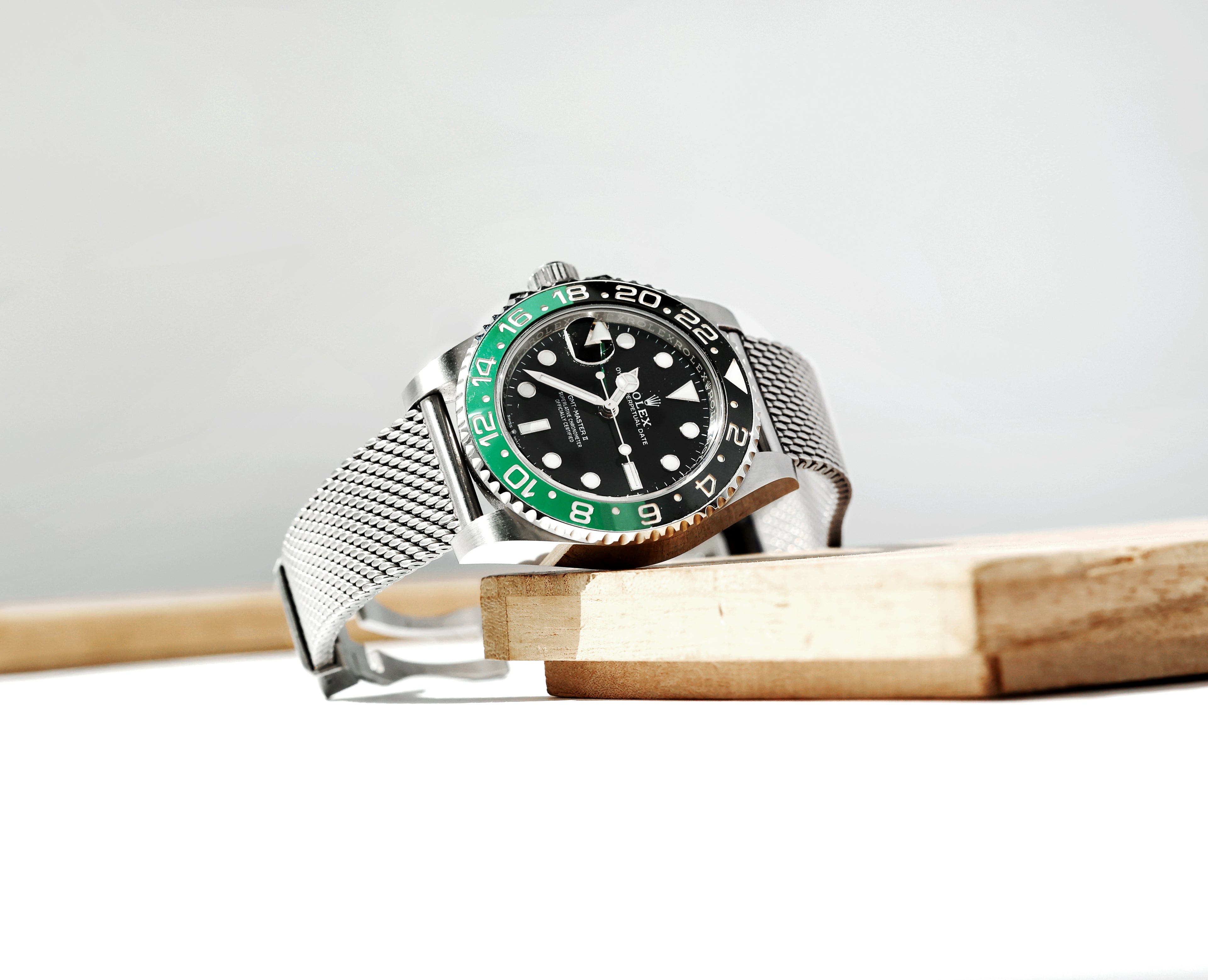 AMB-001 Pulsera de malla milanesa - 22 x 16 mm (PRE-ORDEN)