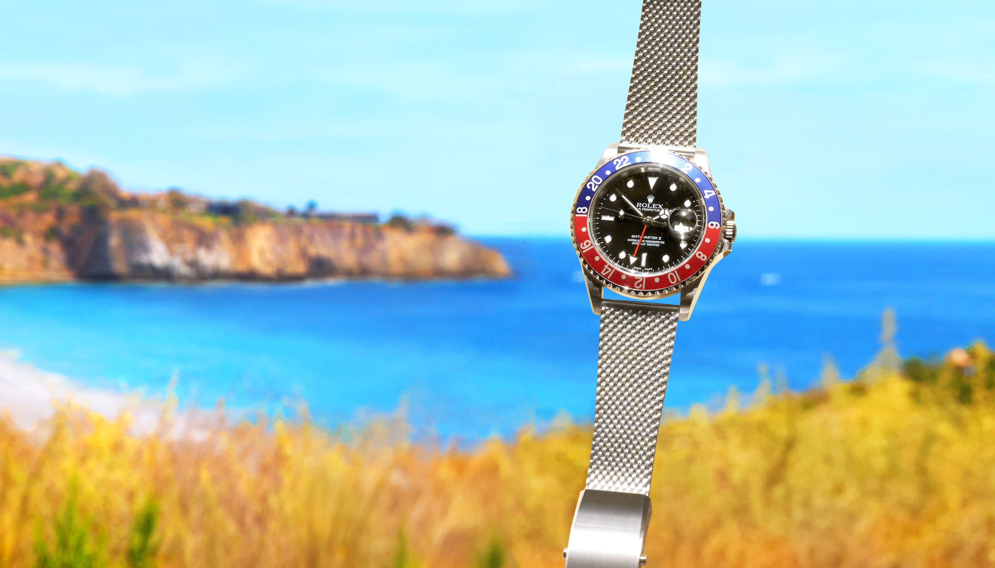 AMB-001 Pulsera de malla milanesa - 20 x 16 mm