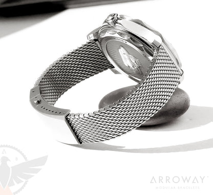AMB-001 Milanese Mesh Bracelet - 20 x 16 mm