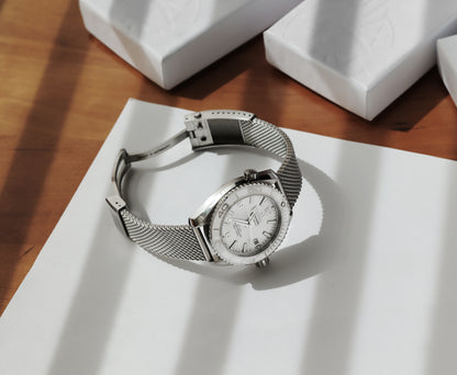 AMB-001 Pulsera de malla milanesa - 20 x 16 mm